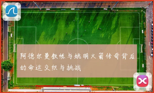 阿德尔曼教练与姚明火箭传奇背后的命运交织与挑战