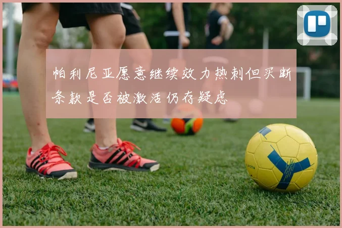 帕利尼亚愿意继续效力热刺但买断条款是否被激活仍存疑虑